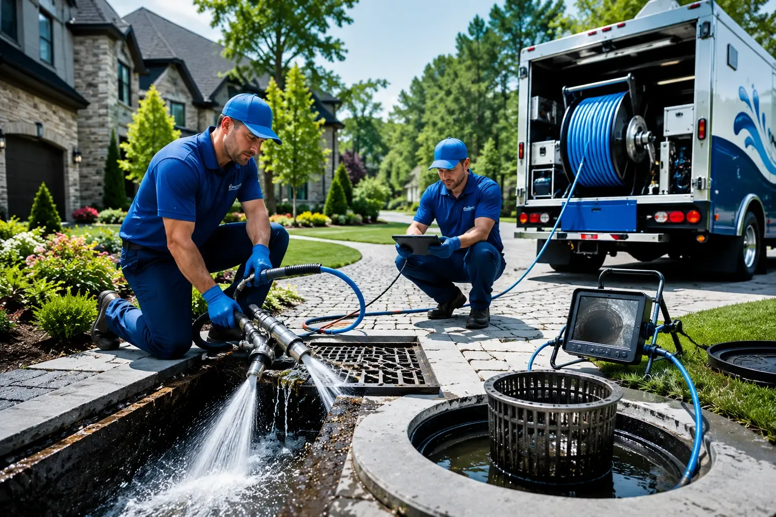 Local outdoor drain cleaning professionals in Mansfield, SD